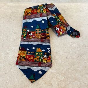 Vintage Disney Mickey Mouse Pluto Tie